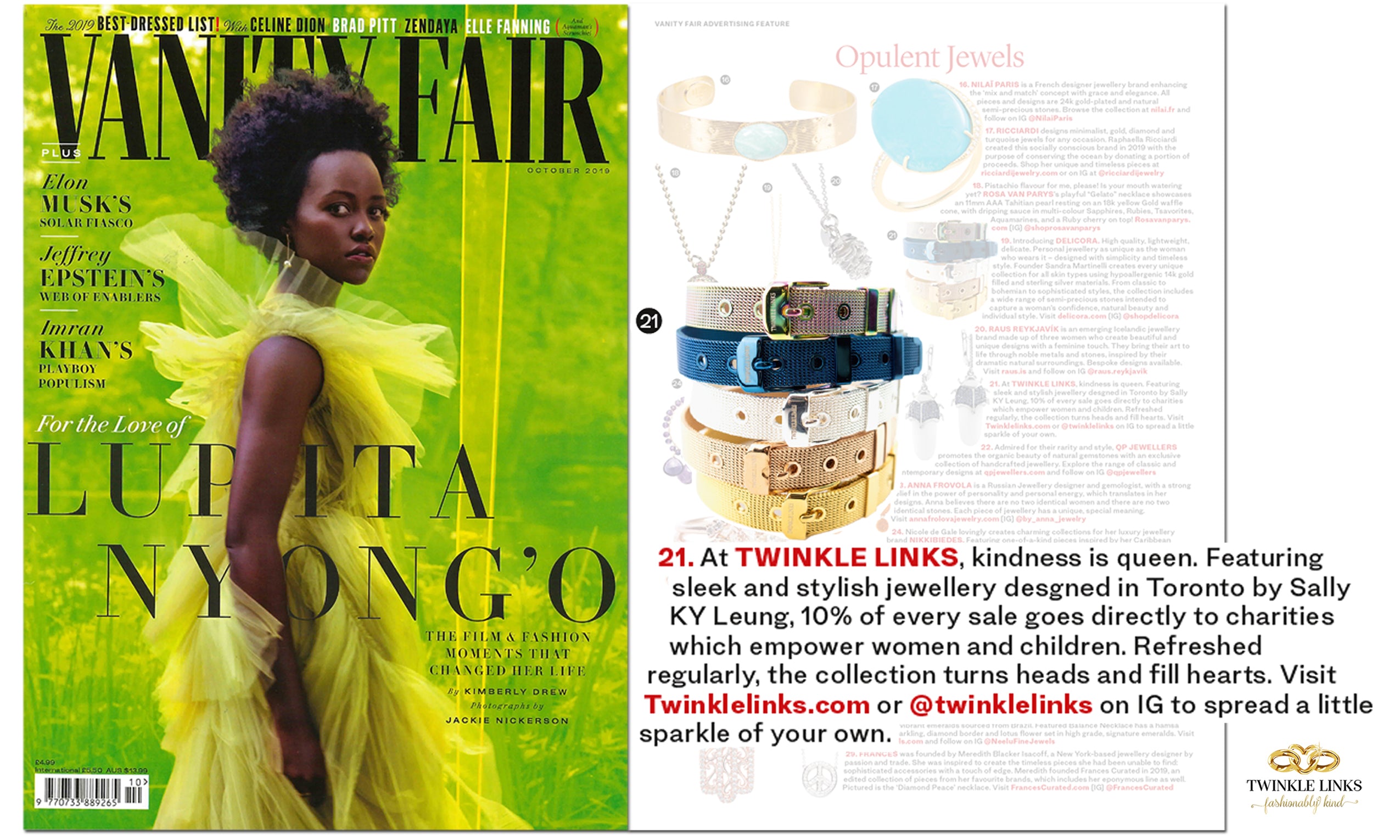 EMBRACELET in Vanity Fair