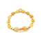 BOW OF COMPASSION Bracelet | Topaz Jade | 18k Gold Dipped