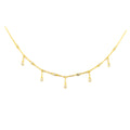 Diamond In The Sky Necklace | 18K Gold Dipped