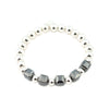 LUMINA STERLING Bracelet | Hematite | 925 Sterling Silver Dipped