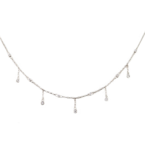 Diamond In The Sky Necklace | 925 Sterling Silver