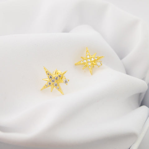Born To Sparkle Earrings | 18K Gold Dipped