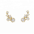 Star Cluster Earrings| 18K Gold Dipped