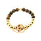 CELEBRATION TOUGH COOKIE Bracelet | Tiger Eye | 18k Gold Dipped