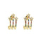 Shooting Stars Earrings | 18K Gold Dipped | Rainbow